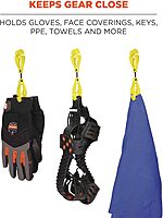 Ergodyne Squids 3420 Swiveling Dual-Clip Glove Holder