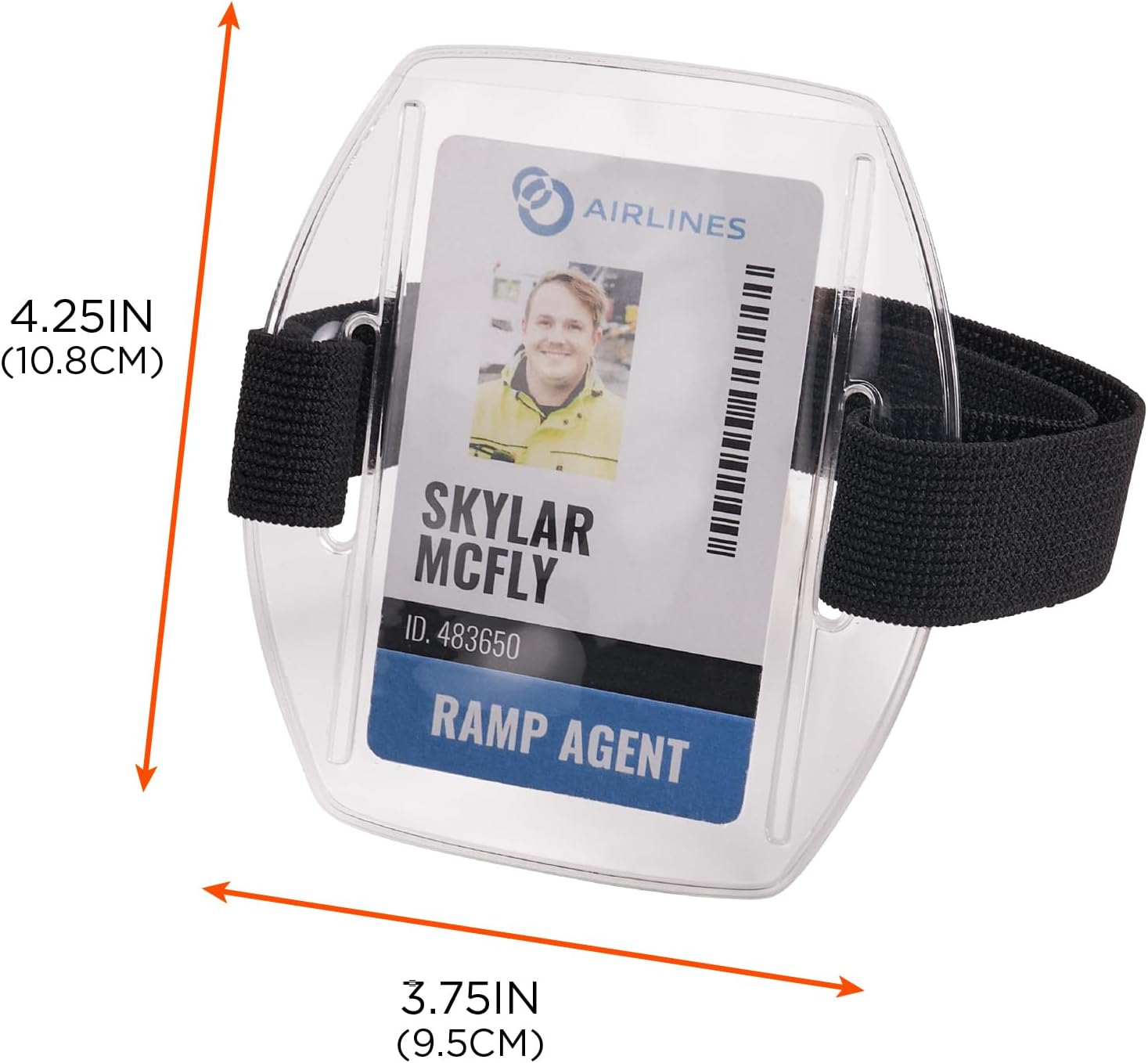 Ergodyne Squids 3386 Vinyl Arm Band ID/Badge Holder