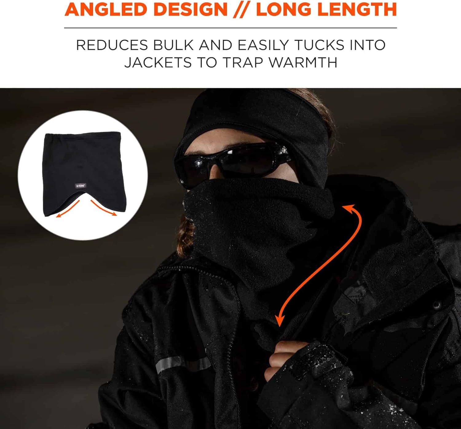 Ergodyne N-Ferno 6960 Thermal Fleece Neck Gaiter