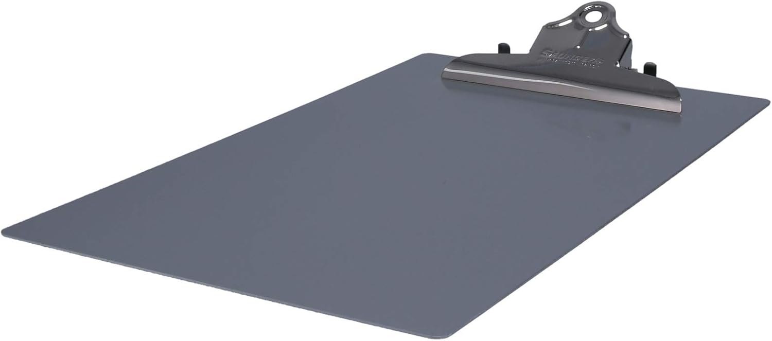 SAUNDERS Recycled Aluminum Clipboard with High-Capacity Clip