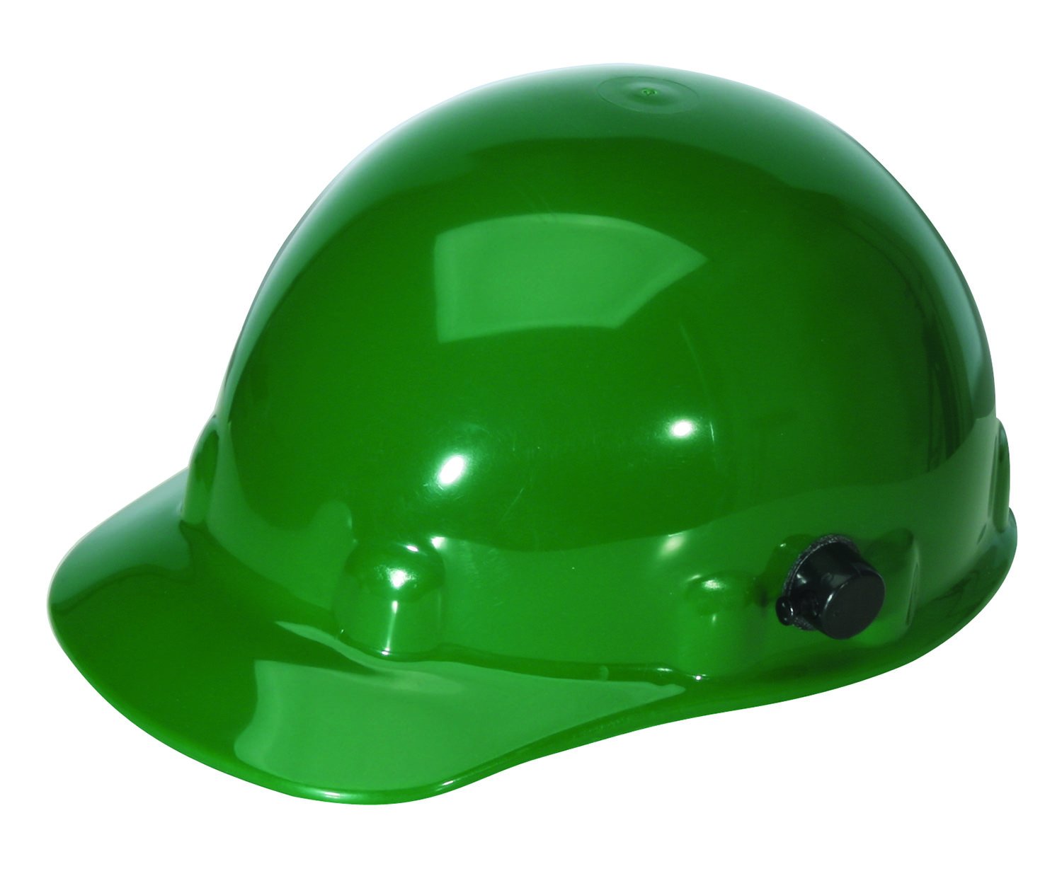 Fibre-Metal by Honeywell E2QSW74A000 Super Eight Swing Strap Cap Style Hard Hat with Quick-Lok, Green
