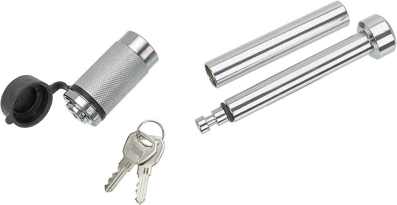 Draw-Tite 63259 5/8" Dogbone Style Receiver Lock with Sleeve for 3" Square Receivers