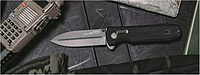 SOG Pentagon XR LTE Lightweight Professional Ambidextrous Folding Knives 3.66" CTS XHP Steel Blade XR Locking Mechanism