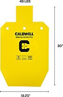 CALDWELL AR500 Steel Targets, Rifle Rated for Range and Practice Shooting