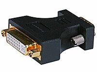 Monoprice 102397 HD15 (VGA) Male to DVI-A Female Adapter, Gold Plated