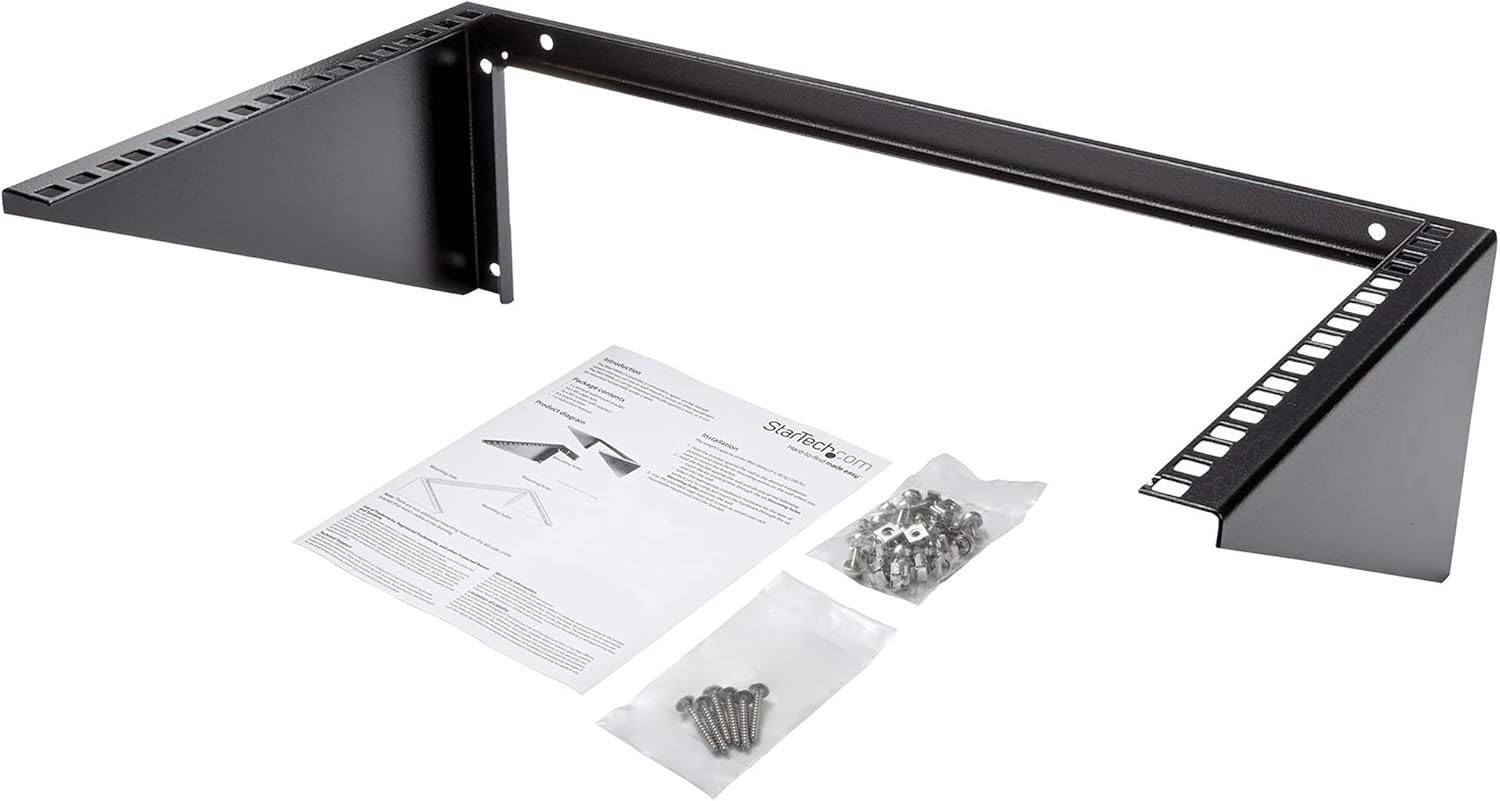 StarTech.com 19in Steel Vertical Wall Mount Rack Bracket