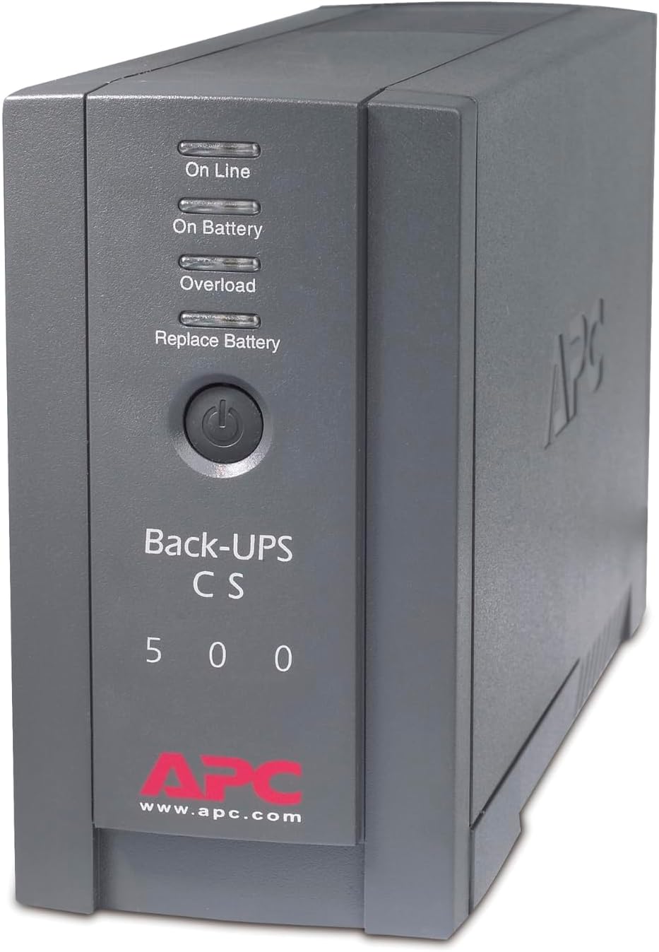 APC Back-UPS CS 500VA (BK500BLK) Battery Backup & Surge Protector