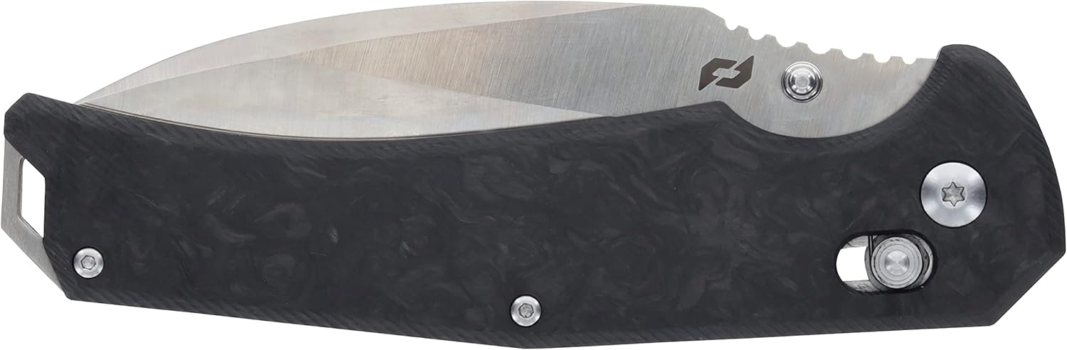 Schrade Alpha Class Radok 8.75in with 3.75in S35VN Steel Blade and Forged Carbon Fiber Handle, Made in USA for EDC
