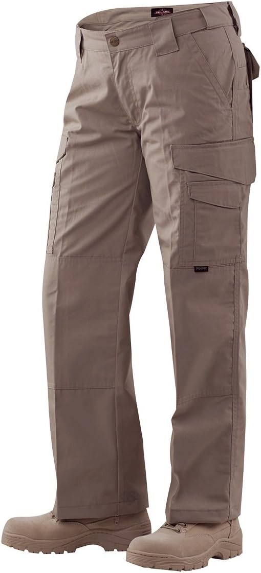TRU-SPEC 24-7 Series Original Tactical Pant for Women, Water Resistant, Cargo Pockets, Knee Pad Ready