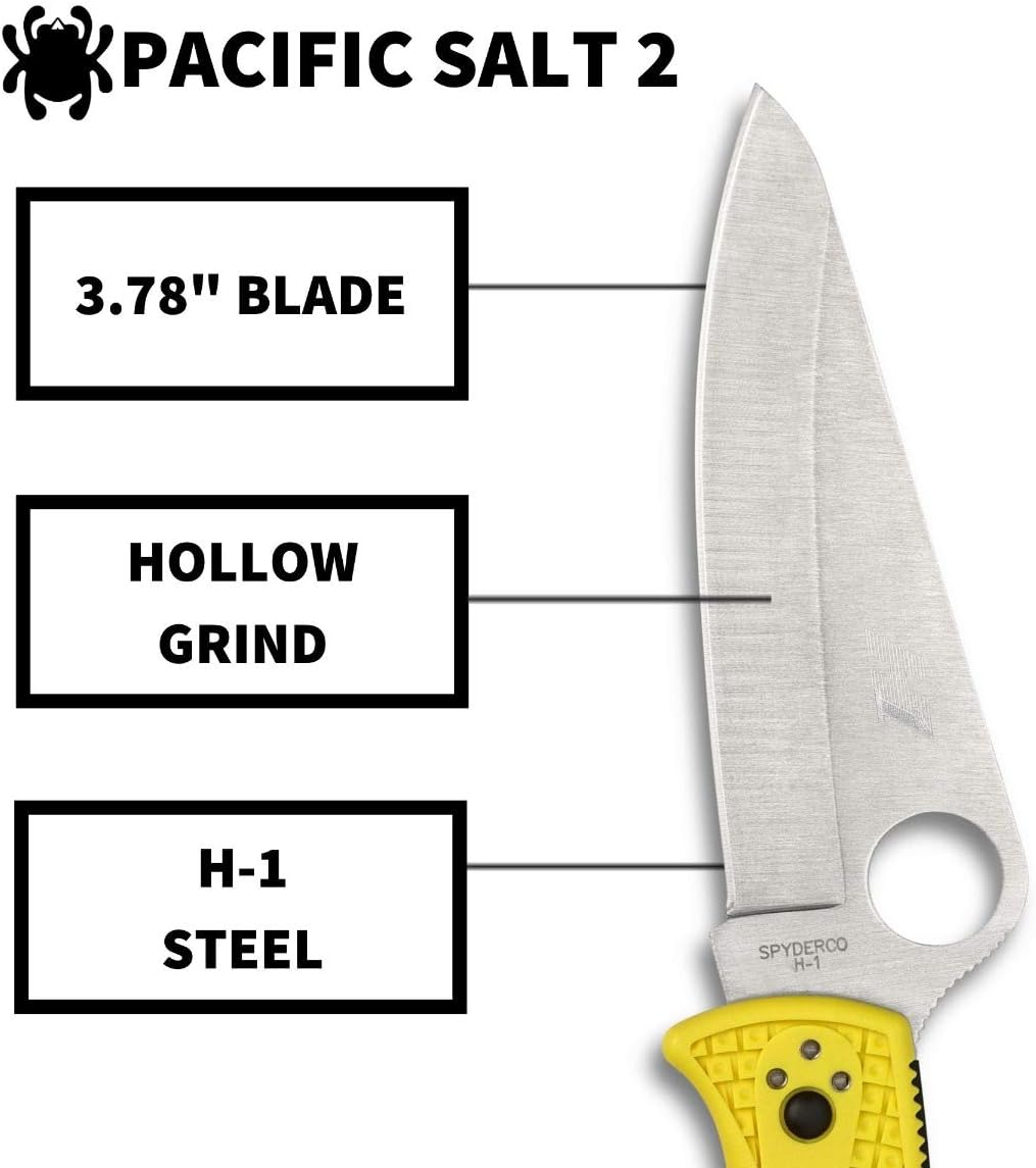 Spyderco Pacific Salt 2 Lightweight Folding Knife