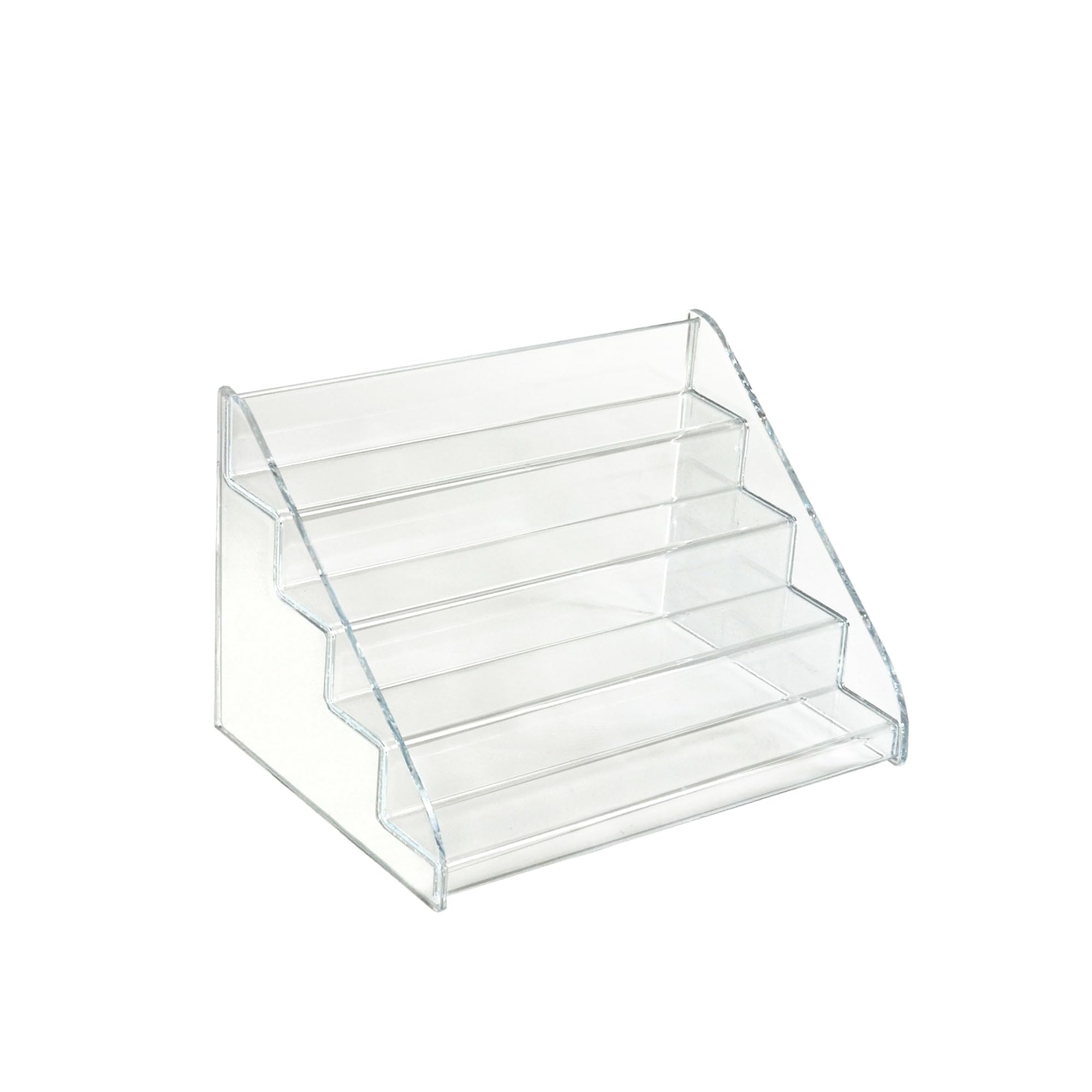 Azar Displays 326040 12"W x 8"D x 8"H Four Tier Counter Step Display