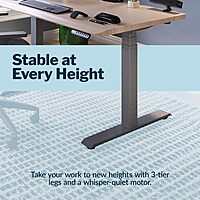 VARI ComfortEdge Electric Standing Desk – Adjustable Sit-Stand