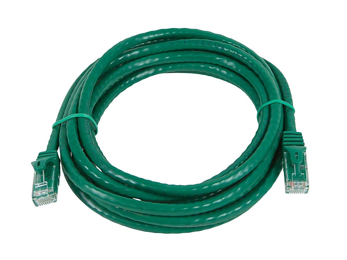 Monoprice Cat6 Flexboot Ethernet Patch Cable UTP 24AWG 550MHz Snagless RJ45