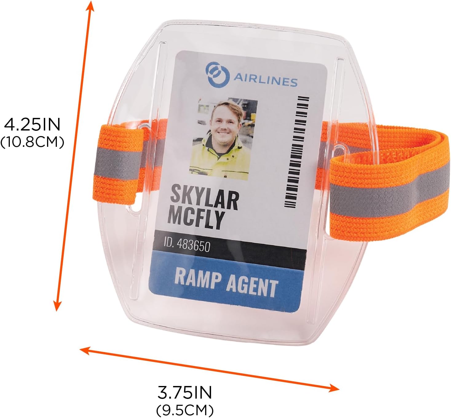 Ergodyne Squids 3386 Vinyl Arm Band ID/Badge Holder