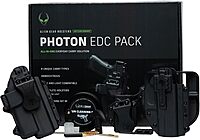 Alien Gear Photon Holster EDC Pack – No Light & Compact Light Shells – IWB/OWB Carry – Mag Carrier – Cleaning Kit