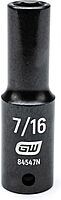GEARWRENCH 1/2" Drive Deep Impact SAE Socket 7/16", 6 Point - 84547N
