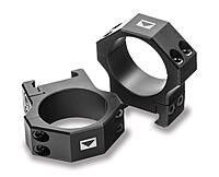 STEINER H-Series Lightweight 30mm Scope Rings, Black, Picatinny