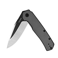 Kershaw Thermal Folding Pocket Knife, 2.95 in Gray PVD Finish Blade, Assisted Opening, Pocketclip, Every Day Carry