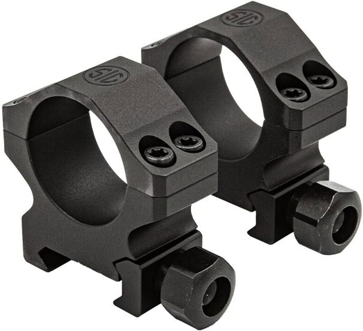 SIG SAUER Alpha1 1 Inch Powder-Coated Aluminum Scope Rings
