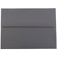 JAM PAPER Premium Dark Gray Invitation and Business Envelopes