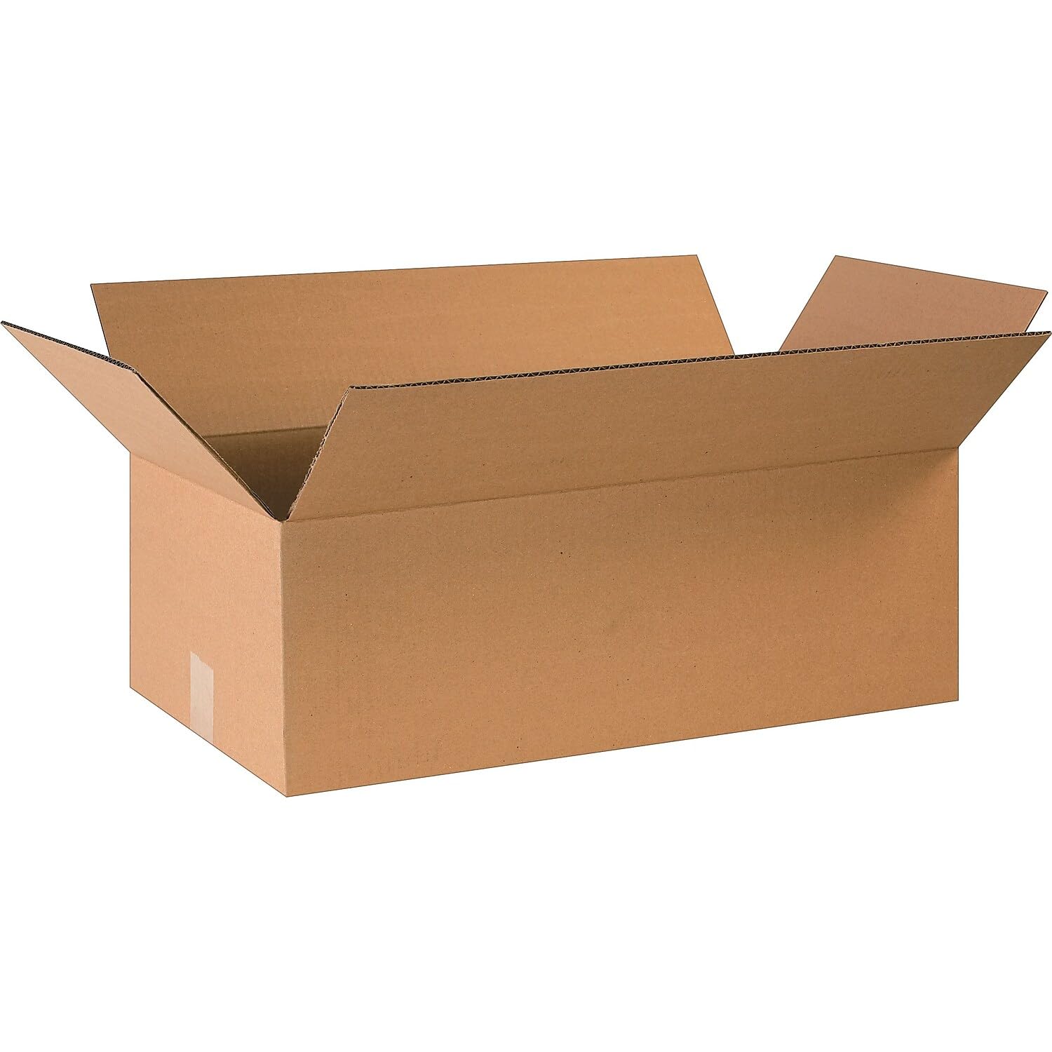 Partners Brand Corrugated Boxes, 24in x 12in x 8in, Kraft, Pack Of 25
