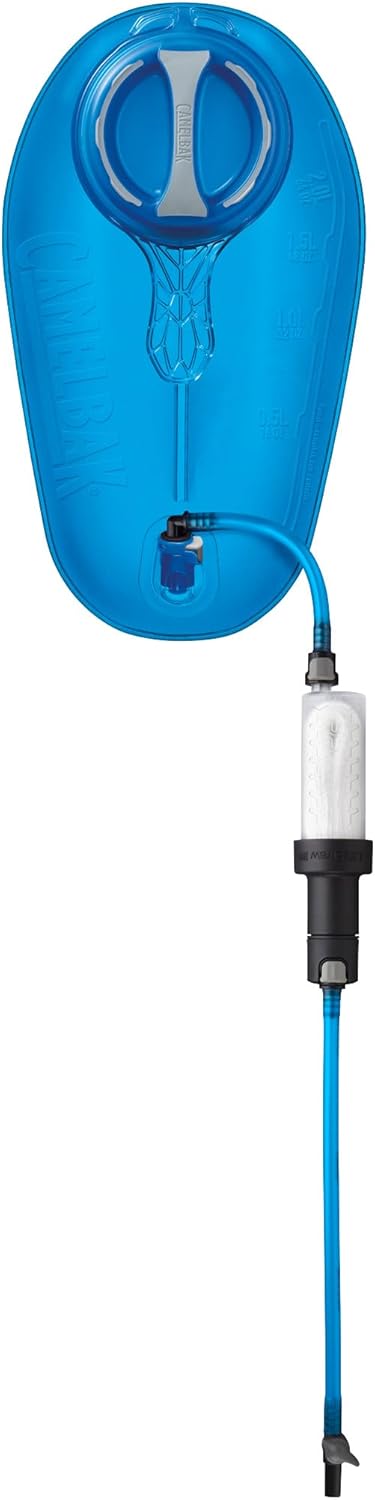 CamelBak Reservoir Accessory Gravity Kit, Filtered by LifeStraw - Converts 2L Crux Water Reservoir into Gravity Bag