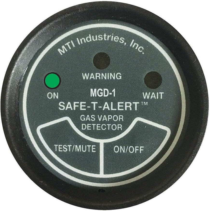 Safe-T-Alert Gas Vapor Alarm UL 2" Instrument Case - Black
