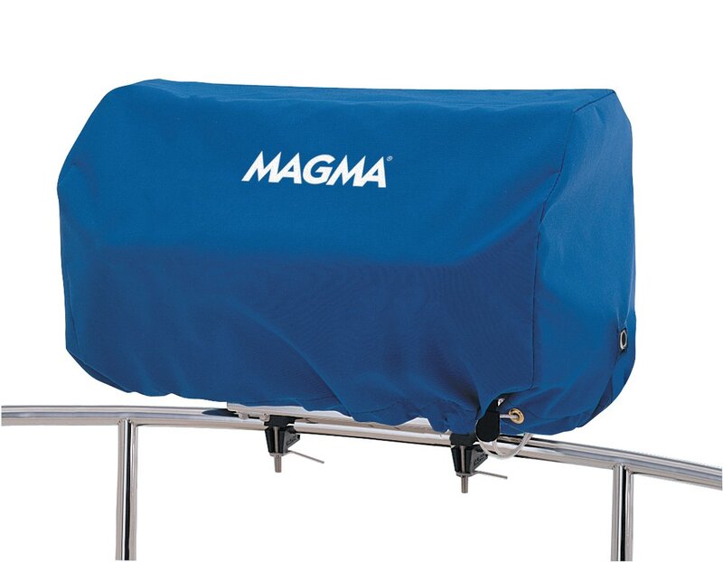 Magma Products A10-1291PB Rectangular Grill Cover, 12 inch x 24 inch Primary Cooking Grate Size, Pacific Blue