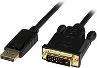 StarTech.com 3 foot DisplayPort to DVI Active Adapter Converter Cable - 3 ft (0.9m) Active DP to DVI M/M Cable for PC