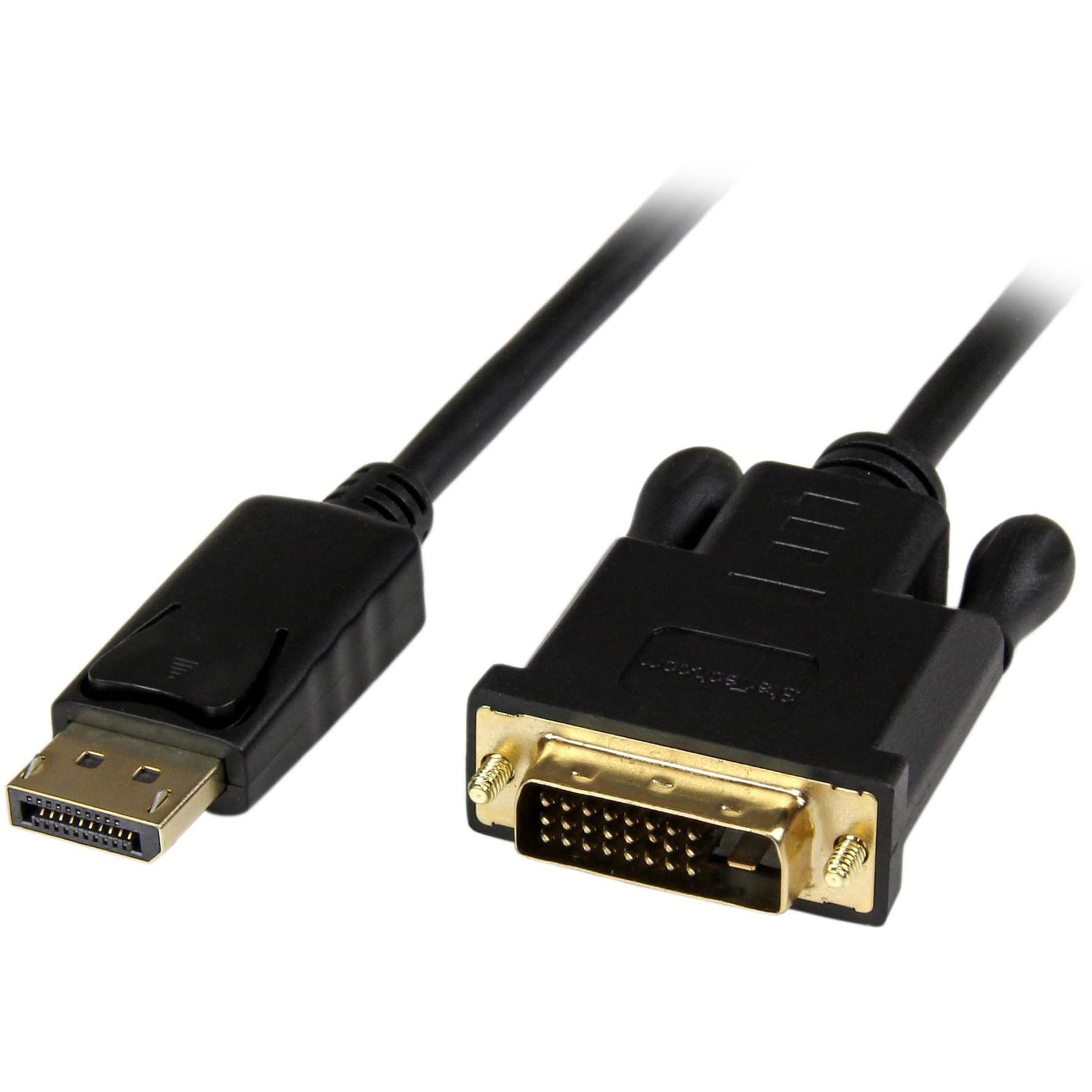StarTech.com 3 foot DisplayPort to DVI Active Adapter Converter Cable - 3 ft (0.9m) Active DP to DVI M/M Cable for PC