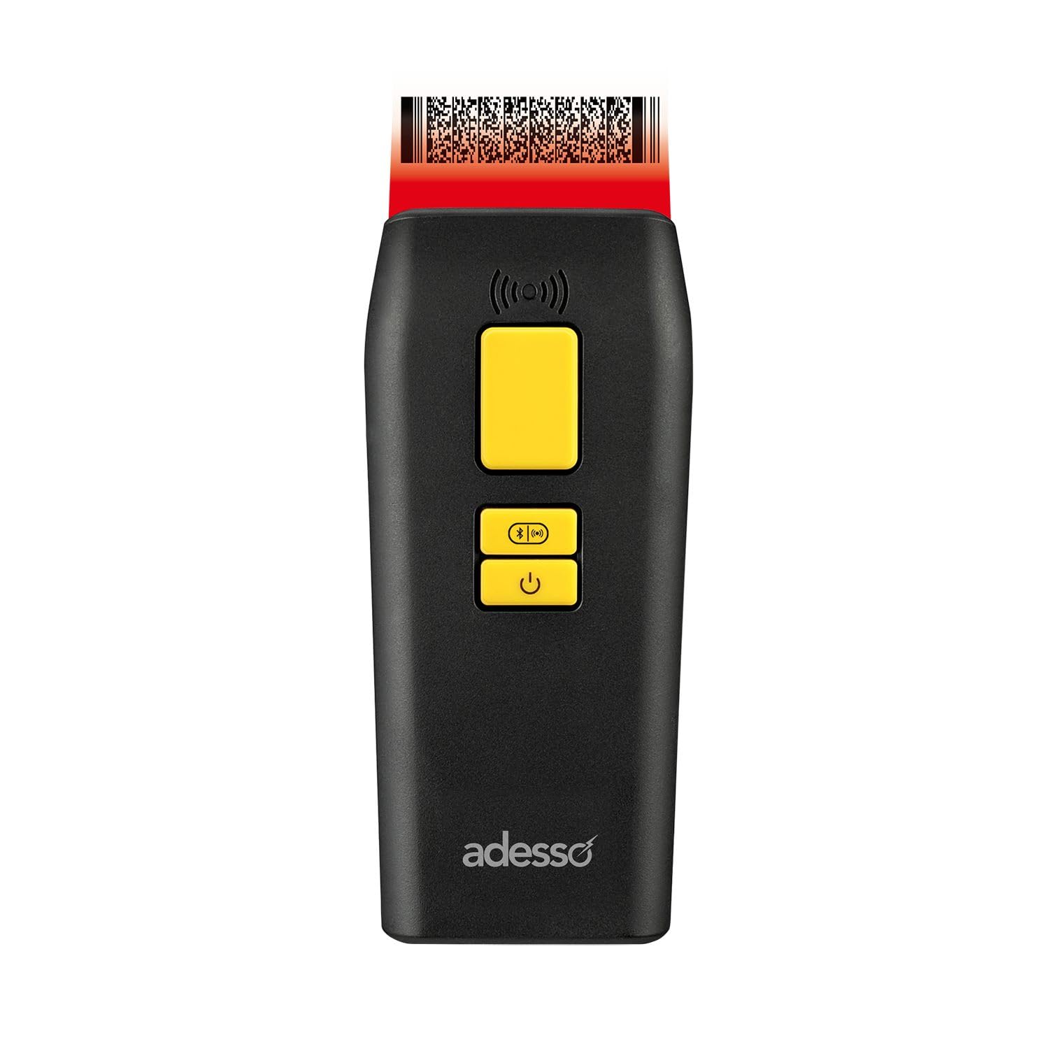 Adesso NuScan 3500 2D Barcode Scanner with Bluetooth & 2.4GHz Wireless Technology, Waterproof IP67 Rating