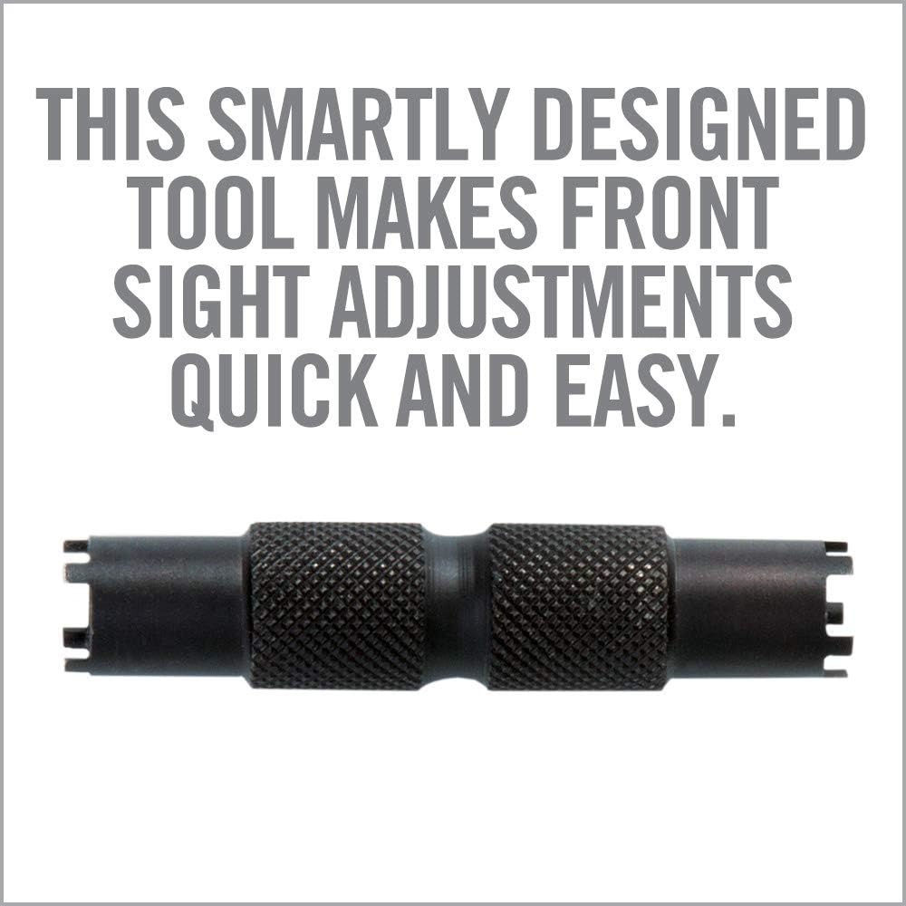 Real Avid Front Sight Adjuster: universal tool for adjusting A1 and A2 Type Front Sights (4-prong and 5-prong BUIS)