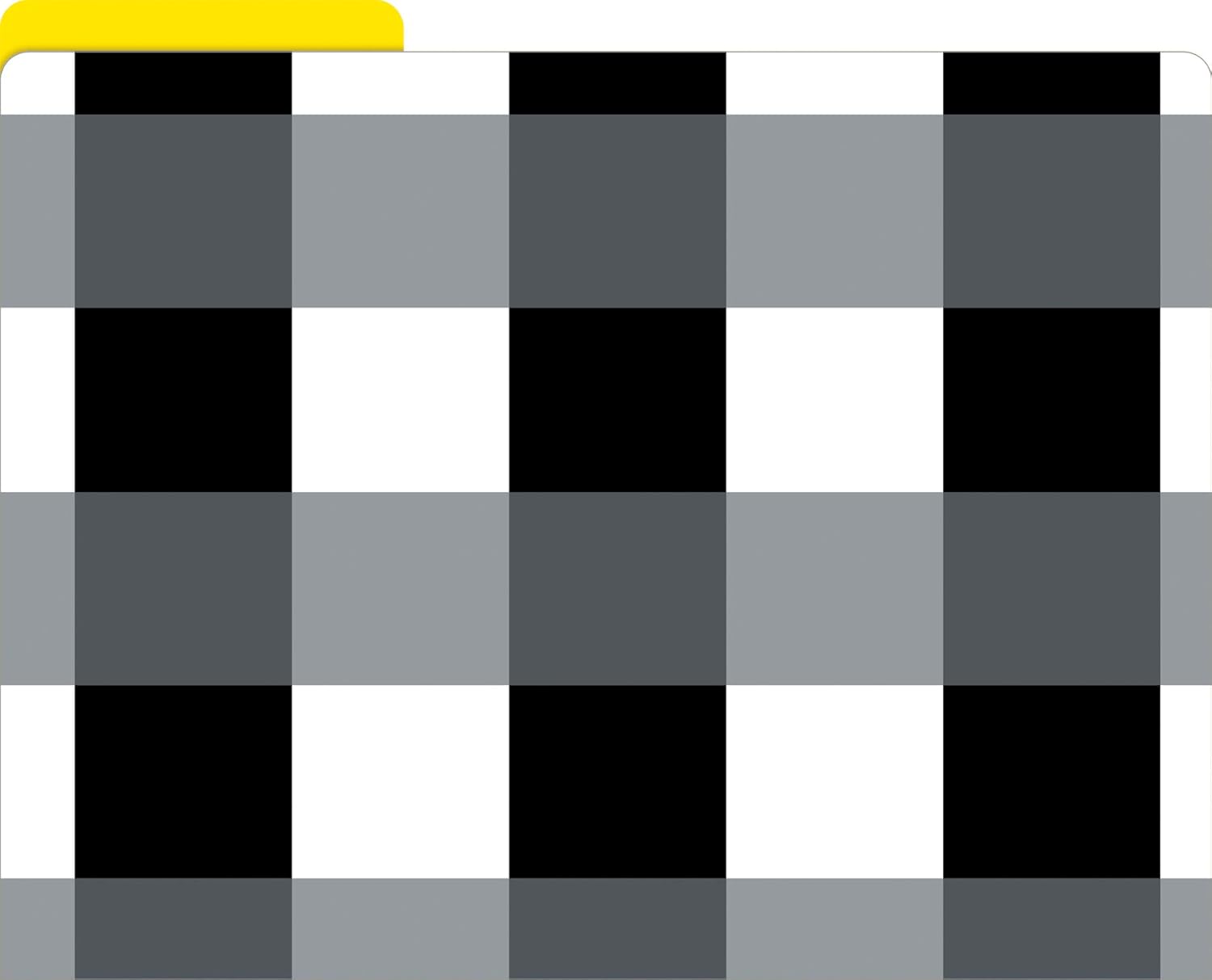 Barker Creek Designer File Folders, Letter Size, 1/3 Cut Tabs