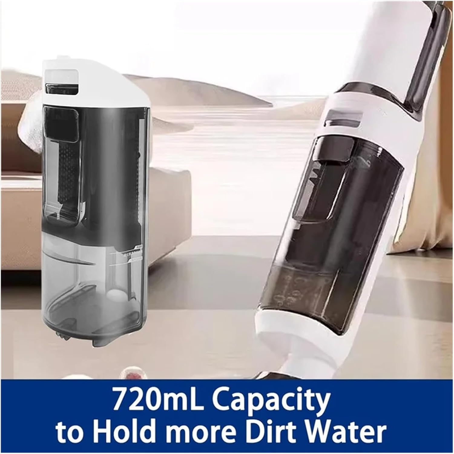 Tineco FLOOR ONE S5 Dirt Water Tank - Original Replacement Tank (Includes HEPA Filter)