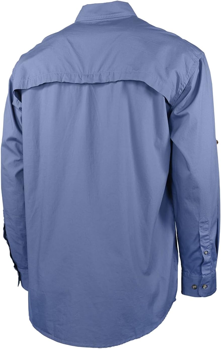BERETTA Men's Outdoor Casual Long Sleeve Cotton TM Roll-Up Shirt