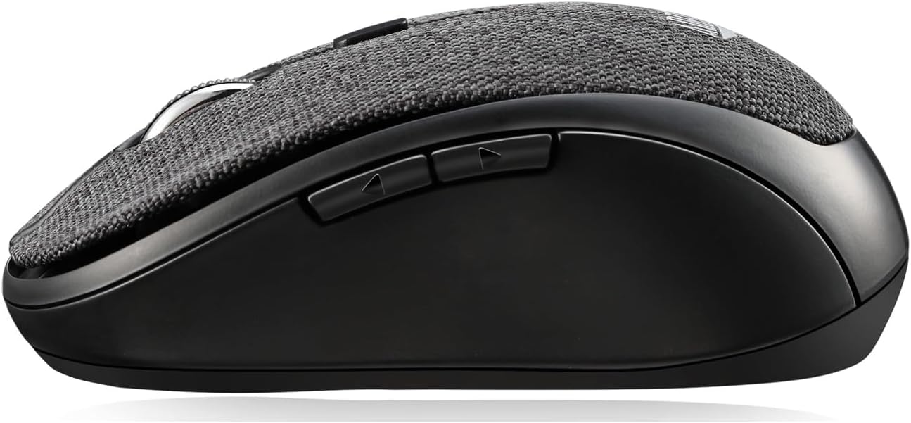 ADESSO iMouse S80 Wireless Fabric Optical Mini Mouse
