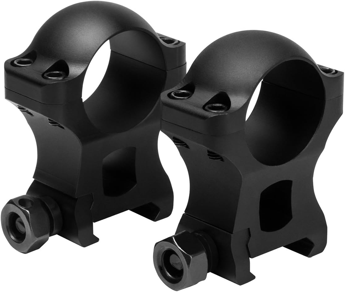 NCSTAR Hunter Series 1" Scope Rings for Weaver/Picatinny Rails