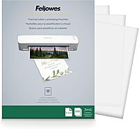 Fellowes Thermal Laminating Pouches, Letter Size 9 x 11.5 Inches