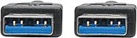 Tripp Lite USB 3.0 SuperSpeed (A/A) Cable, 28/24 AWG, 5 Gbps, USB Type-A to Type-A, Black