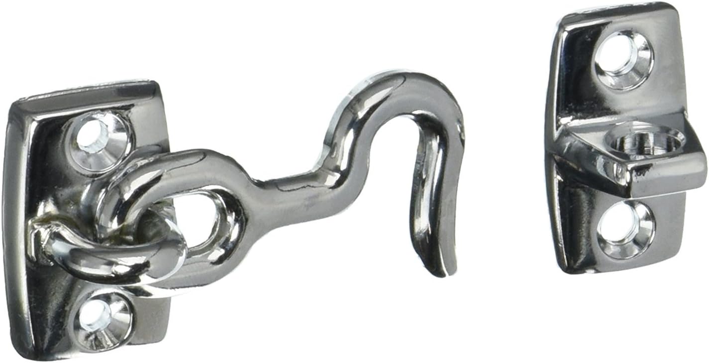 Perko Chrome Plated Zinc Cabin Door Hook - 1-3/4"