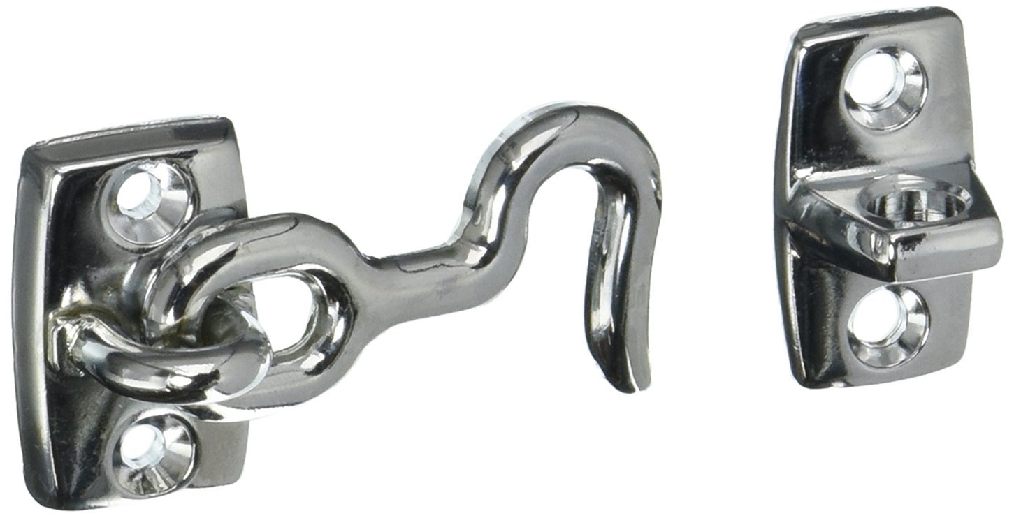 Perko Chrome Plated Zinc Cabin Door Hook - 1-3/4"