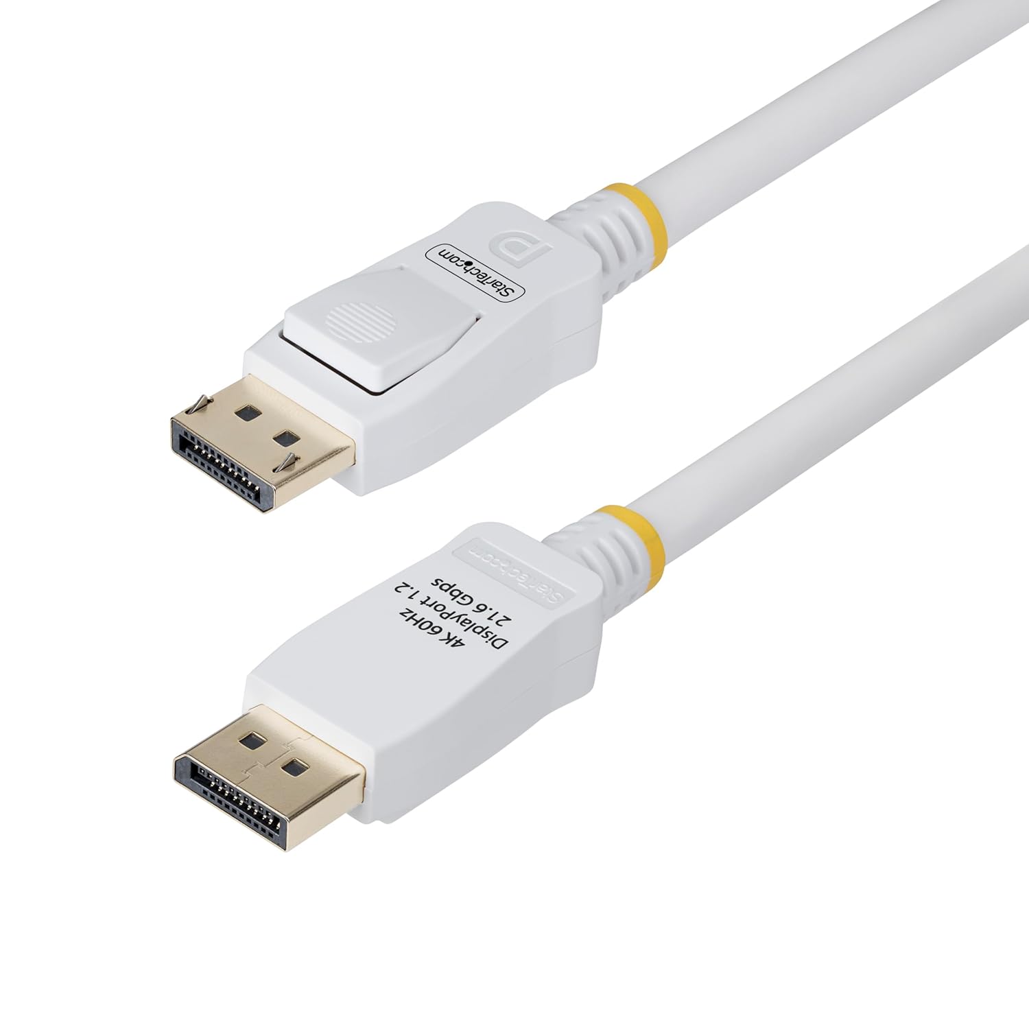 STARTECH VESA Certified DisplayPort 1.2 Cable, 4K 60Hz, 21.6Gbps, Latching DP Connectors