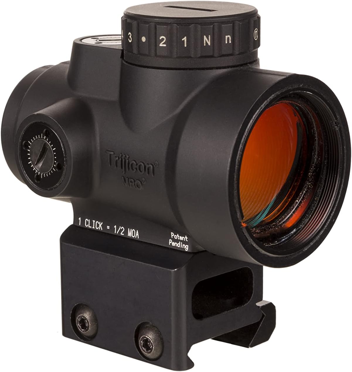 TRIJICON MRO HD 1x25 Red Dot Sight with 2.0 MOA Dot and 68 MOA Segmented Circle Reticle