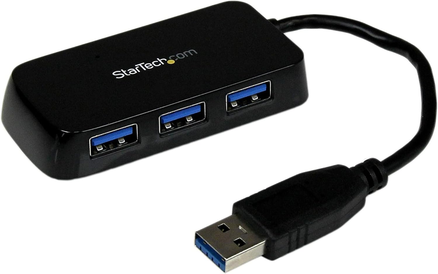 StarTech.com 4-Port USB 3.0 SuperSpeed Hub with Built-in Cable