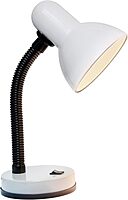 SIMPLE DESIGNS LD1003 Basic Metal Desk Lamp with Flexible Hose Neck