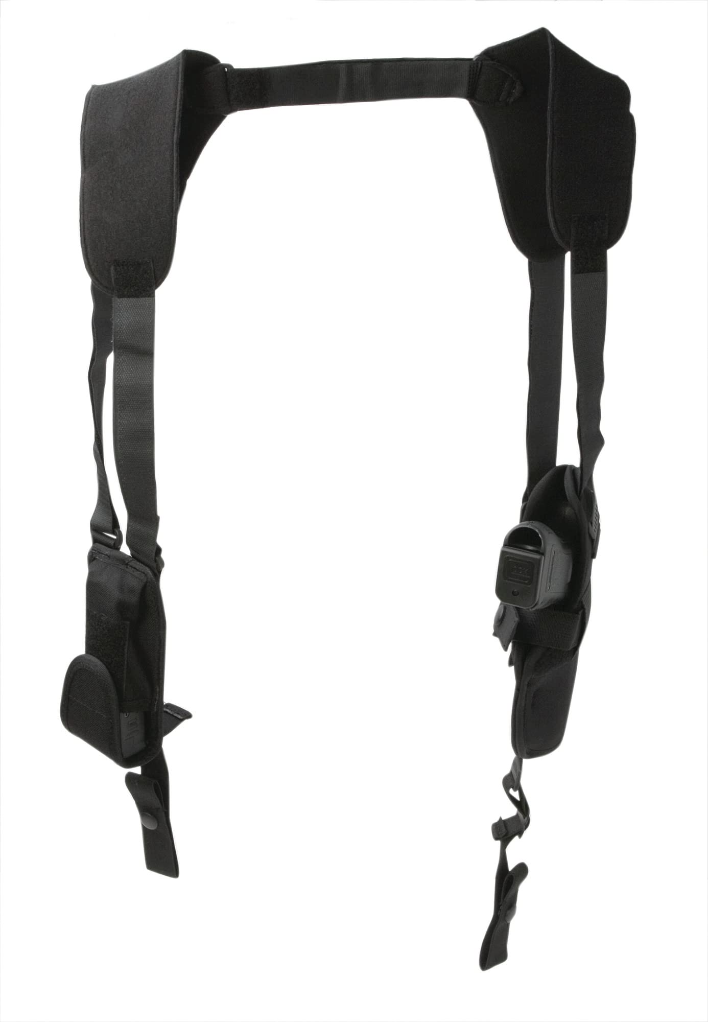 Uncle Mike's Law Enforcement Kodra Nylon Pro-Pak Vertical Shoulder Holster