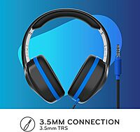 ThinkWrite Technologies REVO TW300, Premium Wired Over-Ear Headphones, Noise Reducing Headphones with 3.5mm Jack