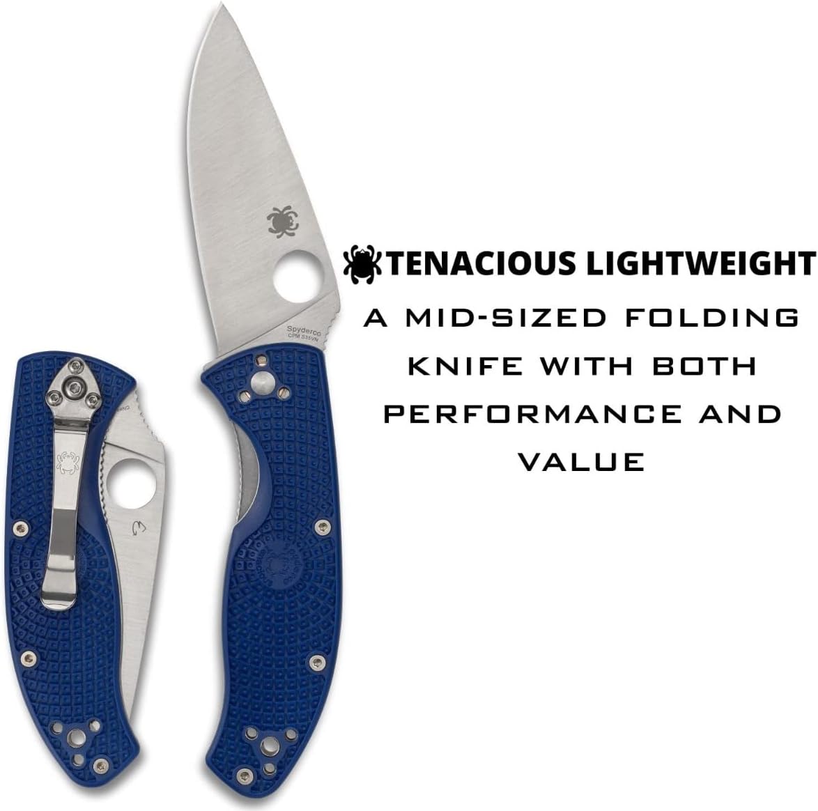 Spyderco Tenacious Folding Pocket Knife