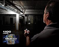 Milwaukee Rechargeable 1100 Lumen LED Flashlight, Battery Powered, Twist Focus