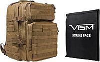Assault Backpack with ONE 11"X14" Soft Ballistic Panel/TAN